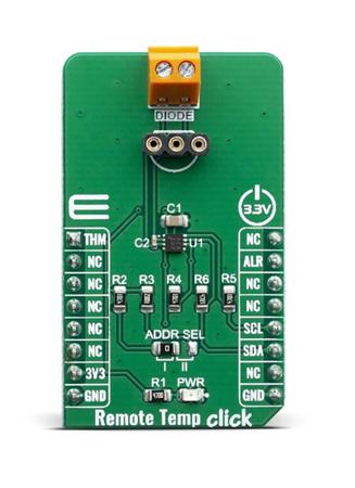 MIKROE-3685 MikroElektronika Remote Temp Click Development Kit for EMC1833 EMC1833