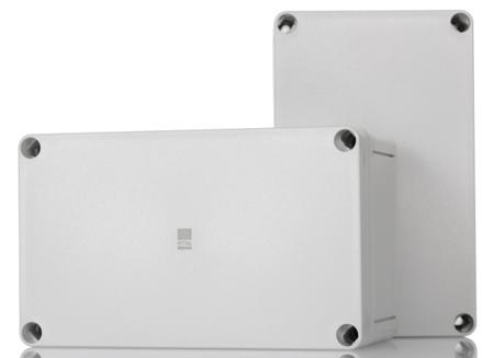 9514000 Rittal PK Series Plastic Wall Box, IP66, 110 mm x 180 mm x 90mm