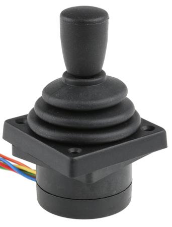 3140SE6240 APEM 2-Axis Contactless Joystick Conical, Hall Effect, IP65 5V