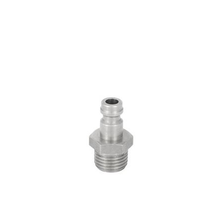 325-423 RS PRO Brass Male Pneumatic Quick Connect Coupling, M12 Male Threaded