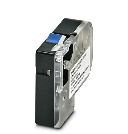 0803946 Phoenix Contact MM-EMLF White on Blue Label Printer Tape, 8m Label Length