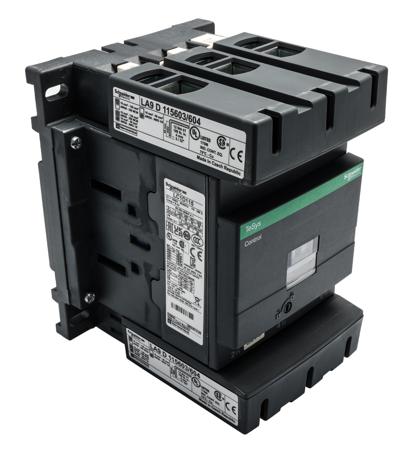 LC1D115U7 Schneider Electric Tesys D LC1D 3 Pole Contactor, 3NO (Main), NO/NC (Auxiliary), 115 A, 240 V ac Coil
