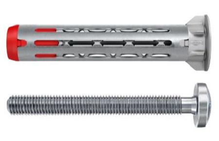 572921 Fischer Fixings Silver Metal, Nylon Cavity Wall Fixings, 10mm fixing hole diameter