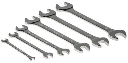 44-JU6 JEU DE 6 CLES A FOURCHE EN MM