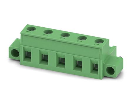 1858798 Phoenix Contact, 7.62mm Pitch, GMSTB 2.5/ 5-STF-7.62, 5 Way, , Pluggable Terminal Block, Plug, Cable Mount, Screw