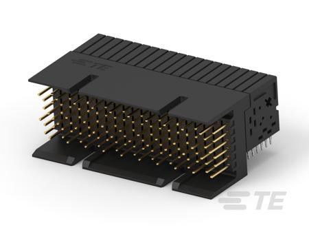 2102318-2 TE Connectivity Fortis Zd Series Right Angle Panel PCB Header, 90 Contact(s), 0.08 mm Pitch, 9 Row, Shrouded