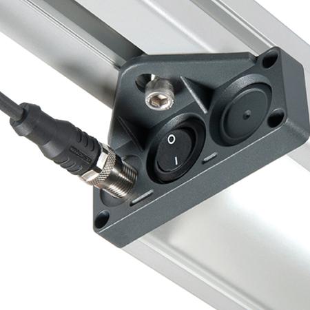 110914-24 LED2WORK 72 W LED Batten Light, 24 V dc Single Batten, 1 Lamp, 1.545 m Long, IP50
