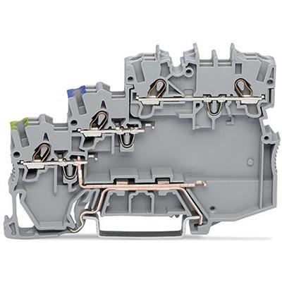 2000-5317-102-000 Wago Grey 2000 Terminal Block, 3 level