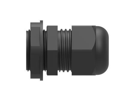 1SNG626159R0000 1SNG Series Black PA 6 Cable Gland, PG13.5 Thread, 6mm Min, 12mm Max, IP66, IP68