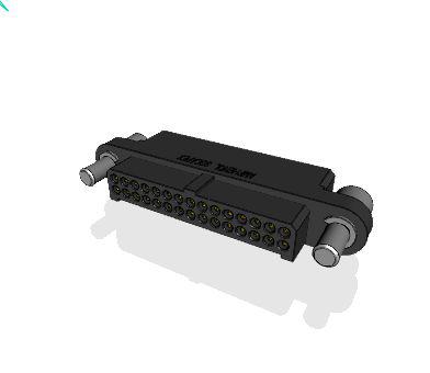 MHDAS2M030GE01 Amphenol Socapex MHDAS Series Straight PCB PCB Header, 30 Contact(s), 1.27 mm Pitch, 2 Row, Shrouded