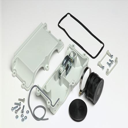 MB 2260 cable entry set Fibox Polycarbonate Cable Management Kit for Use with FIBOX EK Series Enclosures, 1 Rings