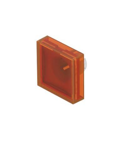 61-9671.3 Indicator Lens Flat Style, Orange, 18mm Long