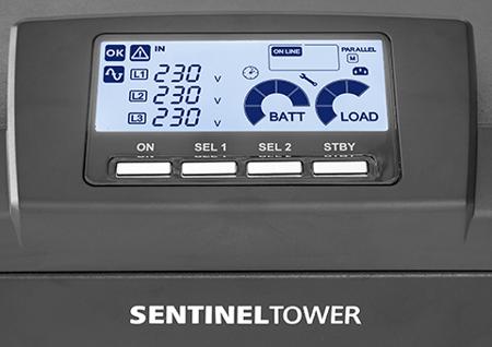 STW-8000 Riello 220 → 415V Input Desktop Mount UPS Power Supply, 8000VA (8kW)