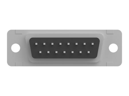 5745185-1 TE Connectivity 5745185 15 Way Vertical Board Mount D-sub Connector Receptacle, 2.74mm Pitch