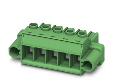 1777833 Phoenix Contact, 7.62mm Pitch, PC 5/2-STF1-7.62, 2 Way, , Pluggable Terminal Block, Plug-In, Screw Termination,