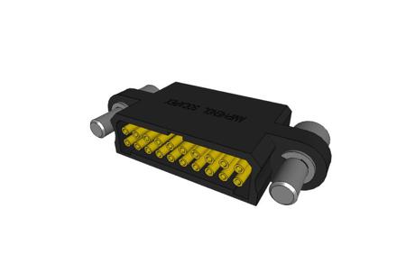 MHDAS2F020AE01 MHDAS Series Straight PCB Mount PCB Connector, 20 Contact(s), 1.27mm Pitch, 2 Row(s), Shrouded