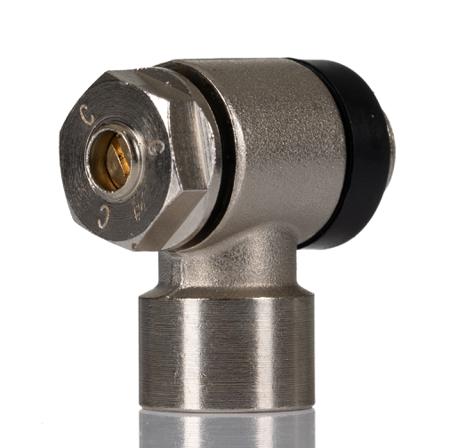 16A513838 Norgren PNEUFIT 10 Series Straight Threaded Adaptor, G 3/8 Male to G 3/8 Female, Threaded Connection Style