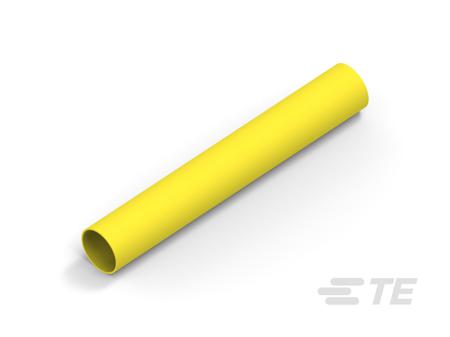 5038102017 TE Connectivity Heat Shrink Tubing, Green/Yellow 3mm Sleeve Dia. x 1220mm Length 0.0840277777777778 Ratio, DCPT Series