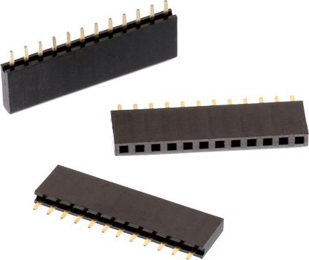 61301411821 Wurth Elektronik WR-PHD Series Straight PCB Socket, 14-Contact, 1-Row, 2.54mm Pitch
