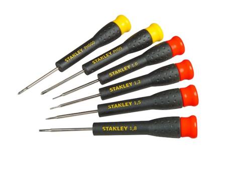 STHT0-62631 Stanley Flared, Parallel, Phillips Screwdriver Sets, 6-Piece
