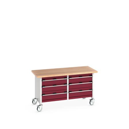 41002106-24V Bott 41002106.24V Portable Sheet Steel Workbench, 840mm x 750mm x 1500mm