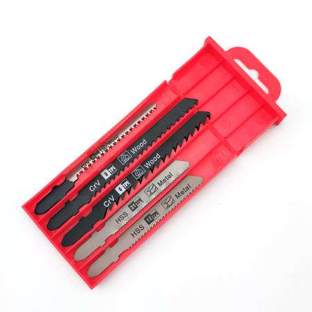 216-7324 RS PRO, 6, 8, 12, 18, 21 Teeth Per Inch Multiple Materials 50 mm, 55 mm, 74 mm Cutting Length Jigsaw Blade, Pack of 5