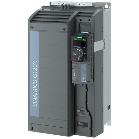 6SL3220-1YE40-1UF0 Siemens Inverter Drive, 55 kW, 3 Phase, 380 → 480 V, 104 A, G120X Series