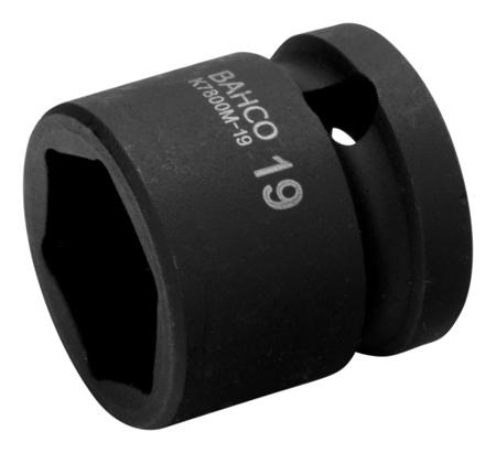 K7800M-15 Bahco 15mm, 1/2 in Drive Impact Socket, 28 mm length