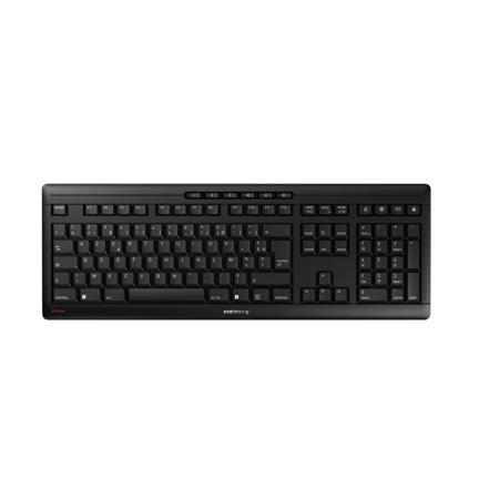 JK-8550FR-2 Cherry CHERRY STREAM KEYBOARD Wireless USB, Wireless Keyboard, AZERTY (France), Black