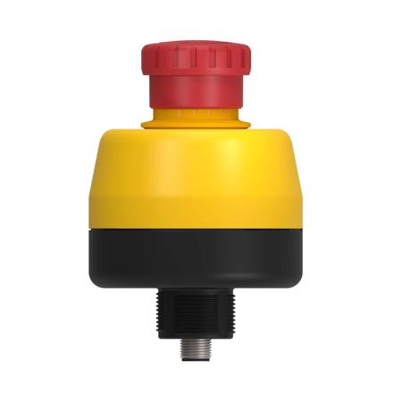 SSA-EB1PL2-02ECQ5A Banner SSA-EB Series Pull/Twist to Release, Push to Shut Off Illuminated Emergency Stop Push Button, Threaded, 30mm