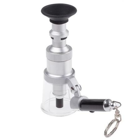 683-0850 RS Pro Illuminated Pocket Microscope, 100 x Magnification