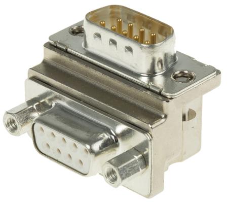 FAW1PSG1U---1731140077 FCT from Molex D Sub Adapter Male 9 Way D-Sub to Female 9 Way D-Sub