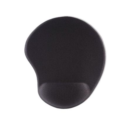 00126854 Hama Black Lycra Memory Foam, Polyurethane Elastomer (PU) Mouse Pad 21.5 x 25.5 x 2.1cm 21mm Height