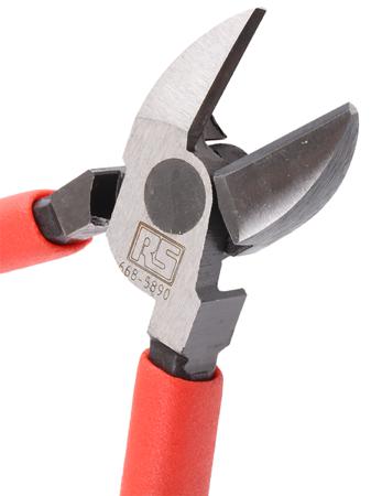668-5890 RS Pro Diagonal Type Wire Cutter 160mm overall length, 1.6mm cutting capacity