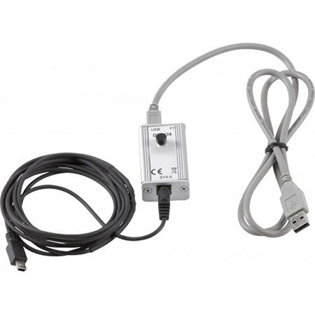 KC-1 SAM Straight Male 2 way Mini USB A to Straight Male 2 way USB 2.0 Cable, 12mm