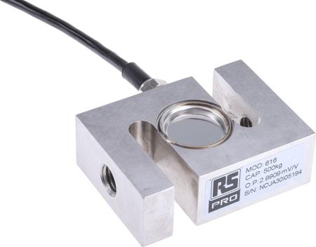 204-2764 RS PRO Load Cell, 500kg Range, Compression Measure