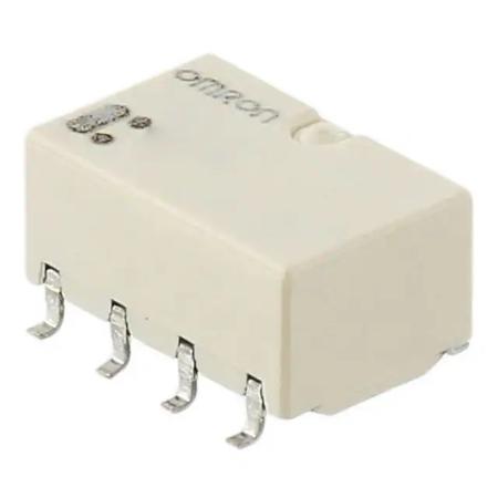 G6K-2F-Y-DC12 Omron, 12V dc Coil Non-Latching Relay DPDT, 1A Switching Current Surface Mount, G6K-2F-Y DC12