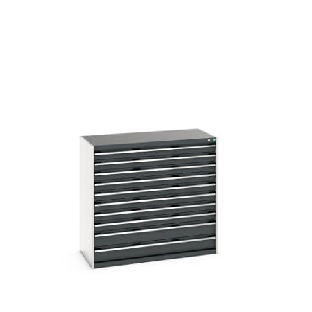 40022132-19V Bott 10 Cabinet, Steel, 1200mm x 650mm x 1300mm, Grey