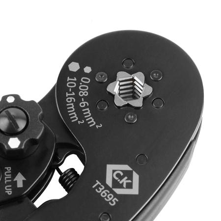 T3695 CK T3  Hand Ratcheting Crimp Tool for Boot Lace Ferrules