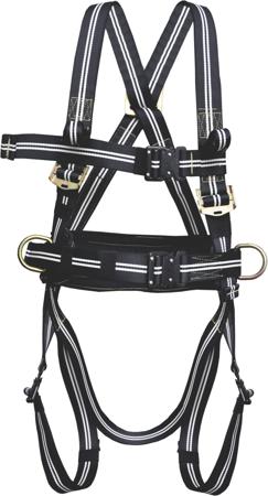 FA1021100 KRATOS SAFETY  Front, Rear, Sides Attachment Fall Arrest Harness, 140kg Max, Universal
