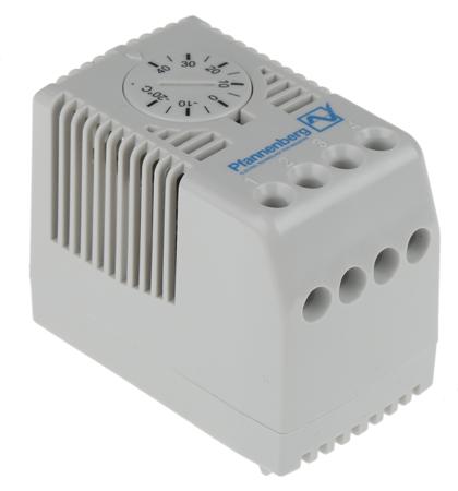 FLZ510-17103000003 Pfannenberg, Enclosure Thermostat, Adjustable, Changeover, DIN Rail, 100 → 250 V ac