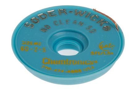 60-2-5 Chemtronics 1.5m No Clean Desoldering Braid, Width 1.5mm