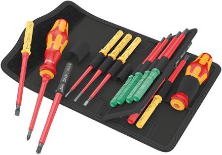 05006611001 Wera Insulated Screwdriver, 17-Piece