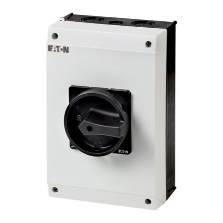 225386-T5B-4-15164-I4-SVB-SW Eaton, 6P 90° On-Off Cam Switch, 690V (Volts), 63A, Door Coupling Rotary Drive Actuator