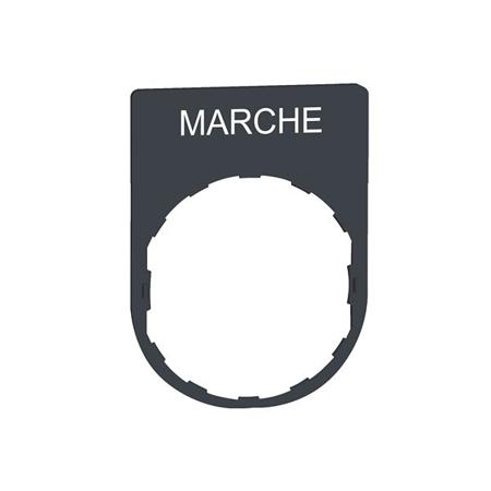 ZBYP2103 Schneider Electric Marking Accessory for Use with Pushbuttons, Marche
