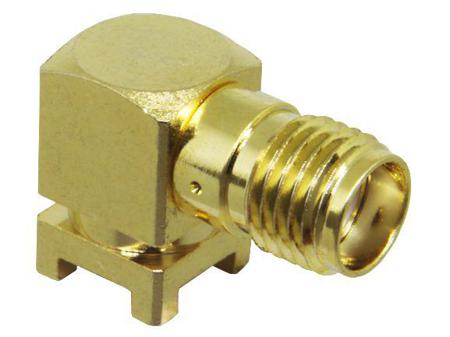 CONSMA002-SMD-G-T TE Connectivity, jack PCB Mount SMA Connector, Through Hole Termination, Straight Body