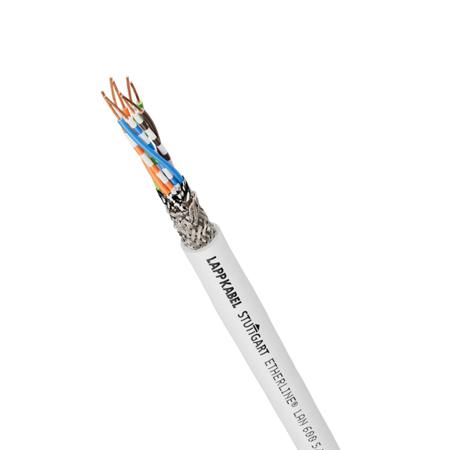 2170144 LappUNITRONIC Cat7, Grey Unterminated to, S/FTP Shielded, Unterminated PVC Sheath