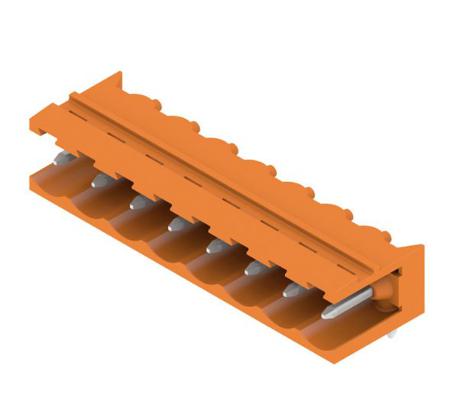 1146850000 Weidmuller, 5.08mm Pitch, SL, 8 Way, Right Angle, Pluggable Terminal Block, Header, Through Hole, Solder Termination,