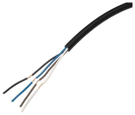 XS3F-LM8PVC4S2M Omron, XS2F/XS3F/XS5F/W/C, XW3D, Y92E Series, Straight Socket to Unterminated Connector, 4 Core 2m Cable