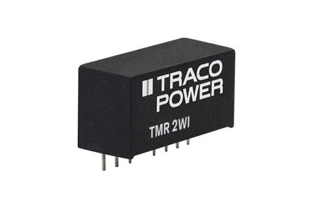 TMR-2-2421WI TRACOPOWER Through Hole 2W Isolated DC-DC Converter, Vin 9 → 36 V dc, I/O isolation 1500V dc, Vout ±5V dc